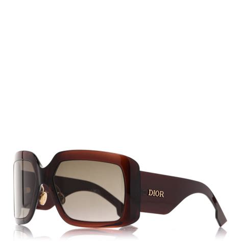 CHRISTIAN DIOR Acetate DiorSo Light 2 Shield Sunglasses .